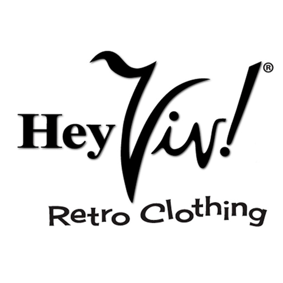 Blue and White Ric Rac Circle Skirt 50s Style Party Sock Hop Swing L/XL -Hey Viv - Picture 4 of 4